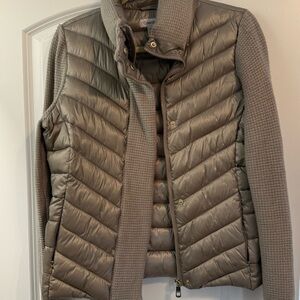 Calvin Klein Beige Quilted Jacket